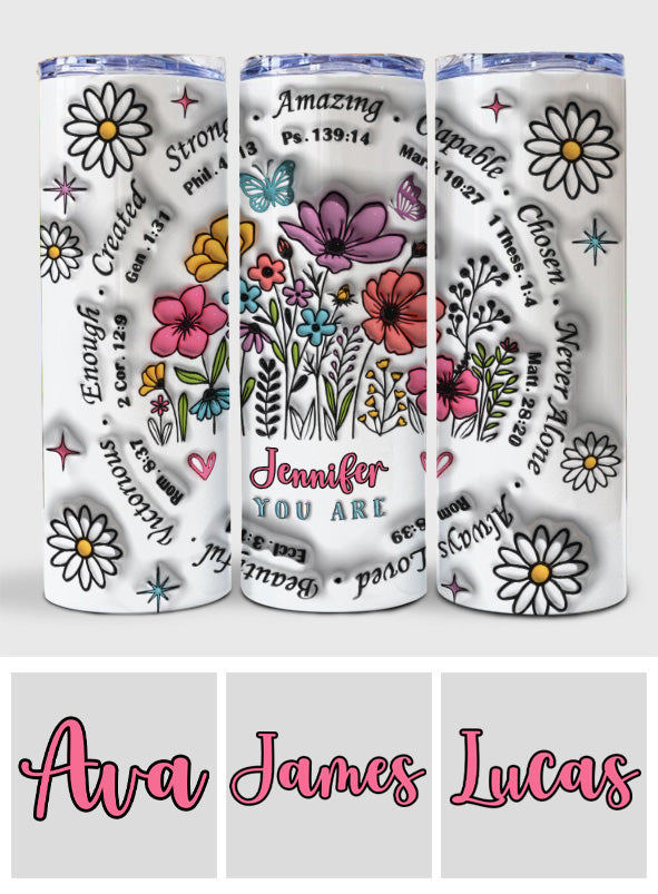 Tu es assez - Gobelet isotherme chrétien personnalisé