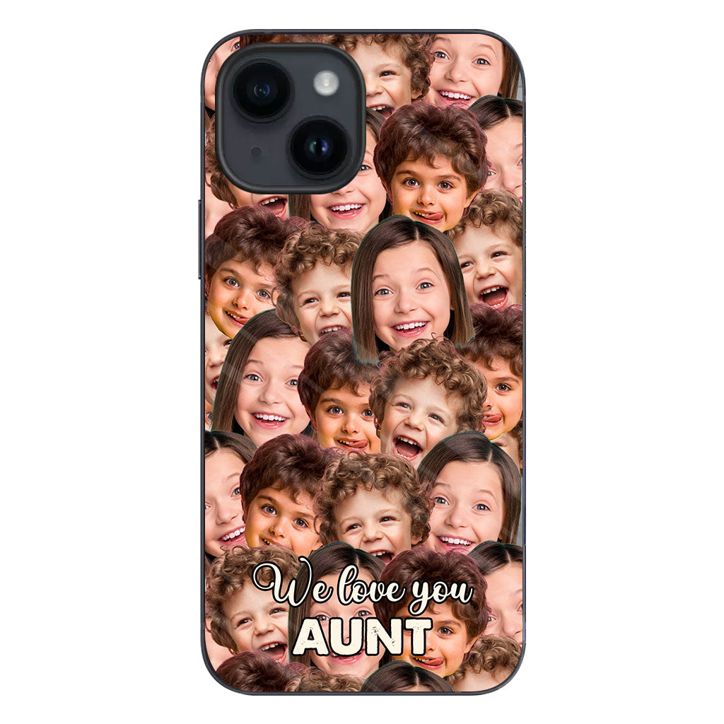 Je t'aime papa - Cadeau pour papa, grand-mère, grand-père, maman, oncle, tante, frère, sœur, fils, fille, petite-fille, petit-fils, mari, femme, petit ami, petite amie - Coque de téléphone personnalisée