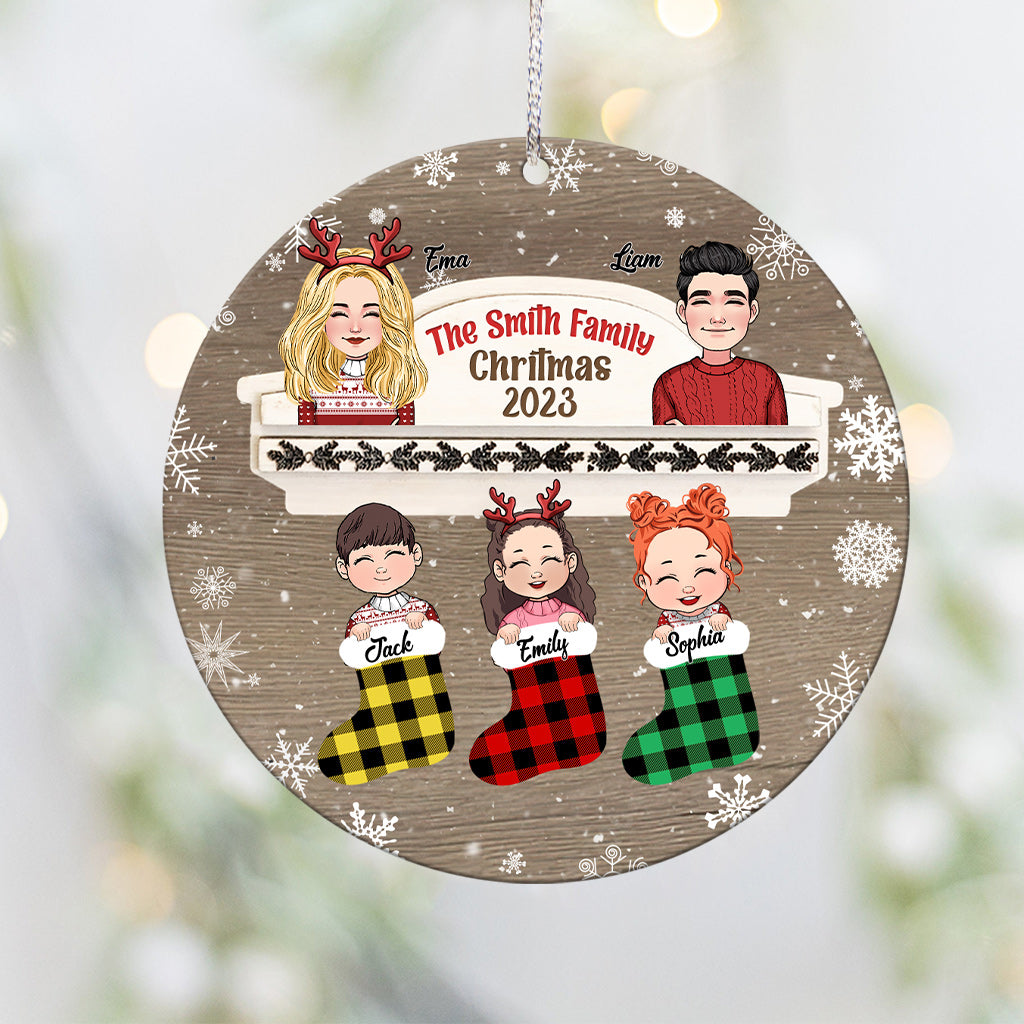 Merry Christmas 2023 - Personalized Family Ornament