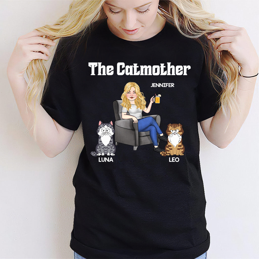 La Mère Chat - T-shirt et sweat à capuche personnalisés pour chats