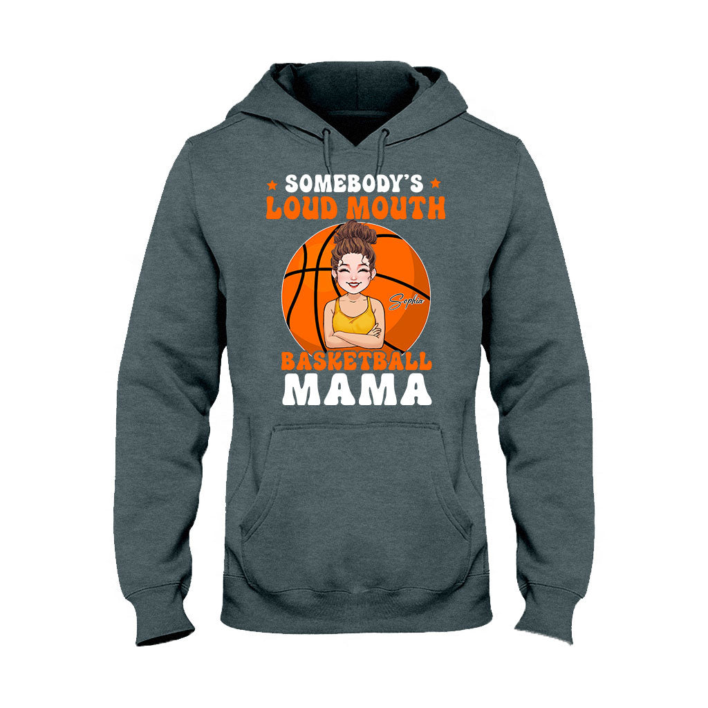 Maman basketteuse à la langue bien pendue - T-shirt et sweat à capuche de basketteur personnalisés