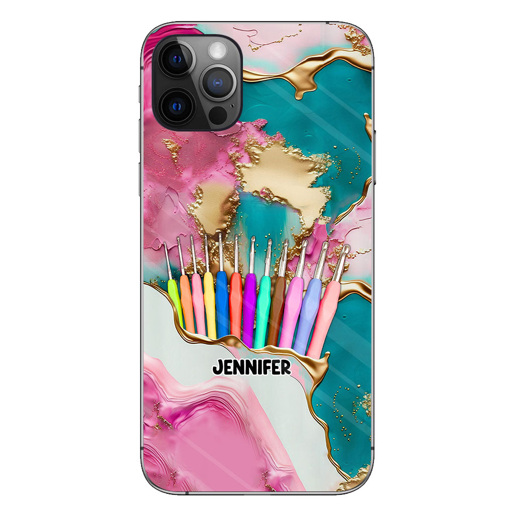 Love Crocheting - Personalized Crocheting Phone Case