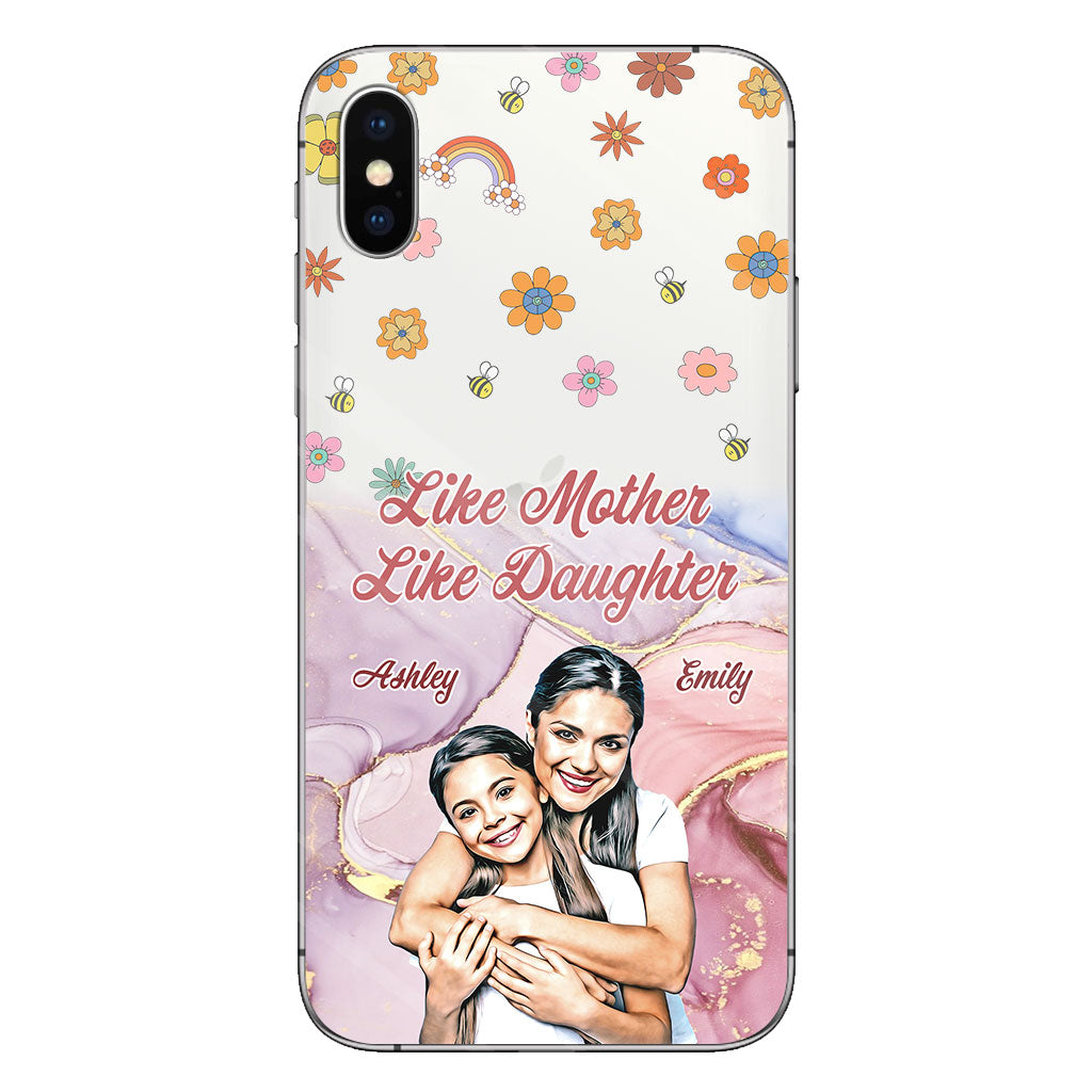 Best Mama Ever - Personalized Mother Clear Phone Case