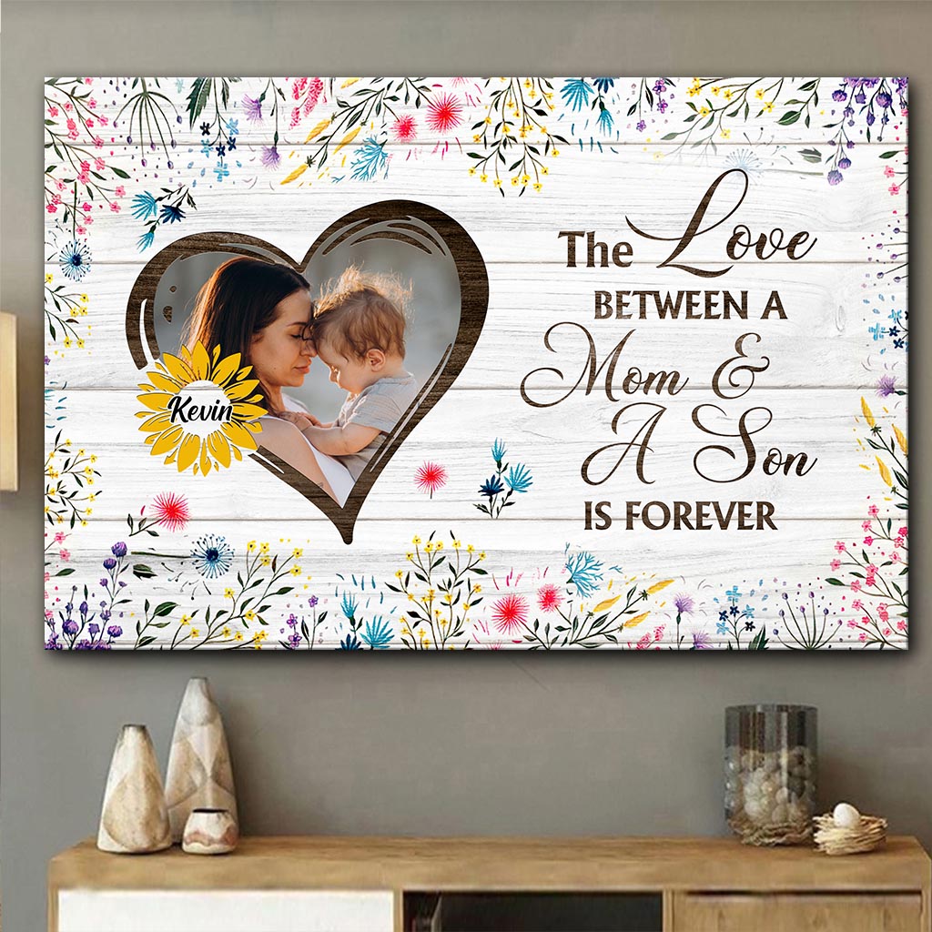 Si les mamans étaient des fleurs - Toile et affiche personnalisées pour maman