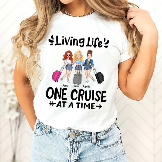 Équipe Croisière - Cadeau croisière pour amie, maman, sœur, fille - T-shirt et sweat à capuche personnalisés