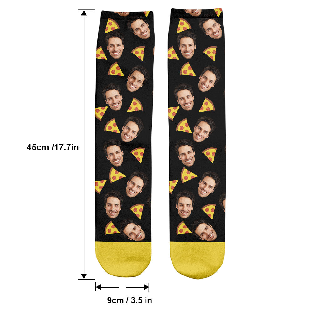 Funny Icon Pattern - Personalized Father Socks