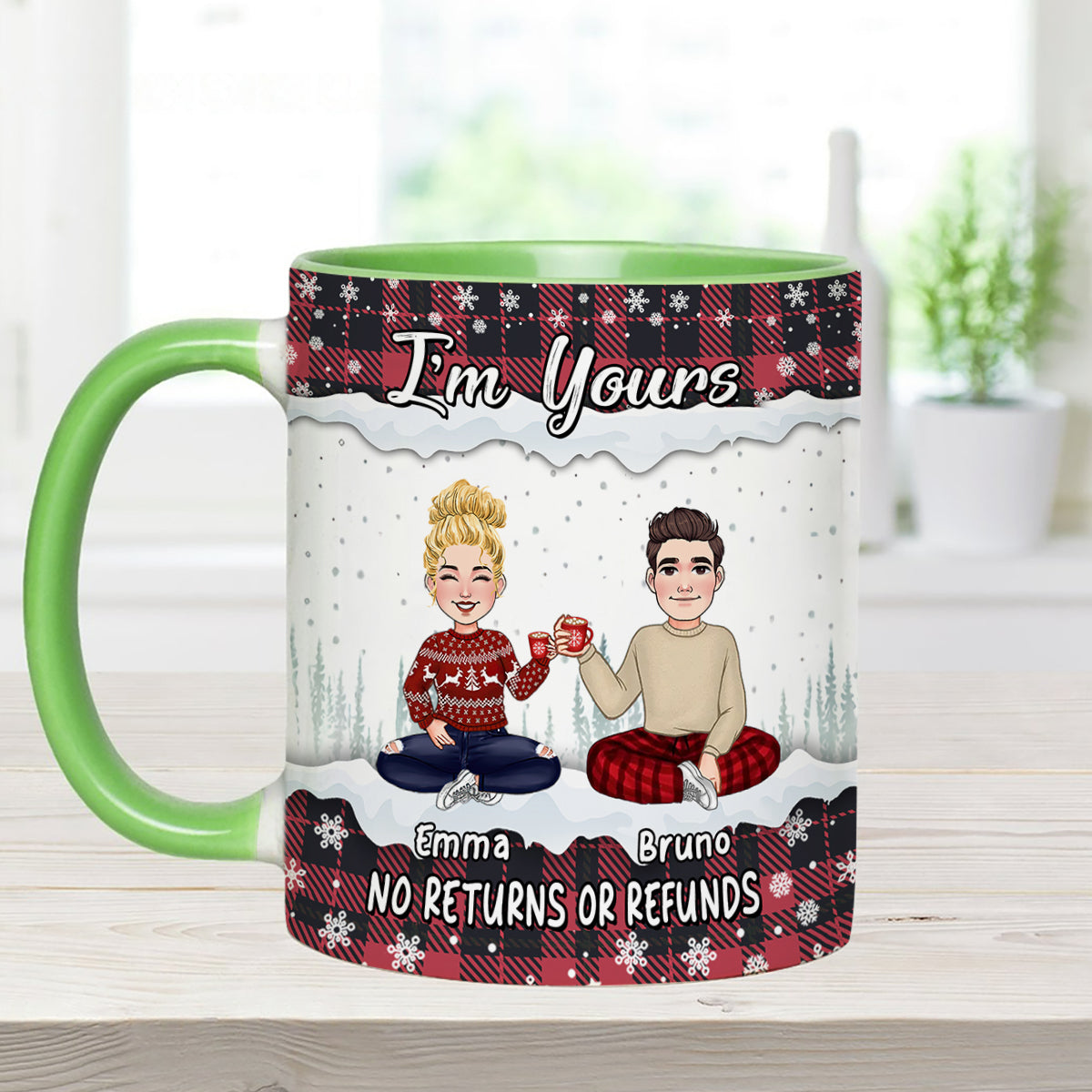 Je suis à toi - Mug personnalisé pour couple