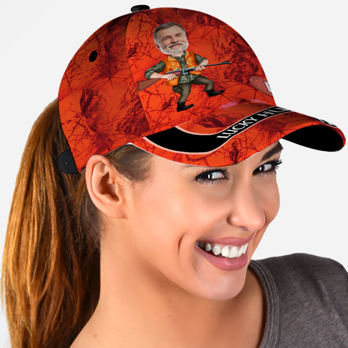 Casquette de chasse porte-bonheur - Casquette de chasse classique personnalisée
