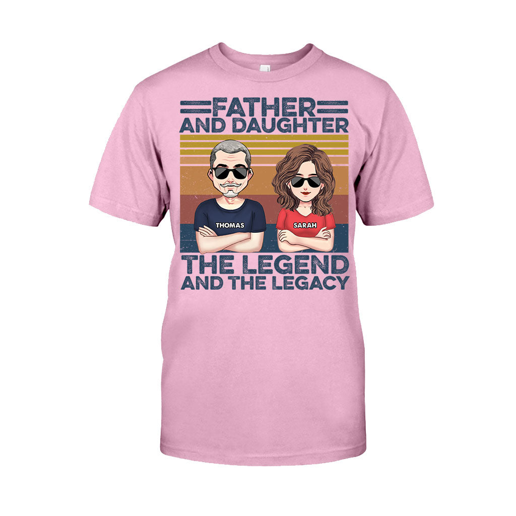 Tel père, tel fils - Cadeau pour papa - T-shirt et sweat à capuche personnalisés