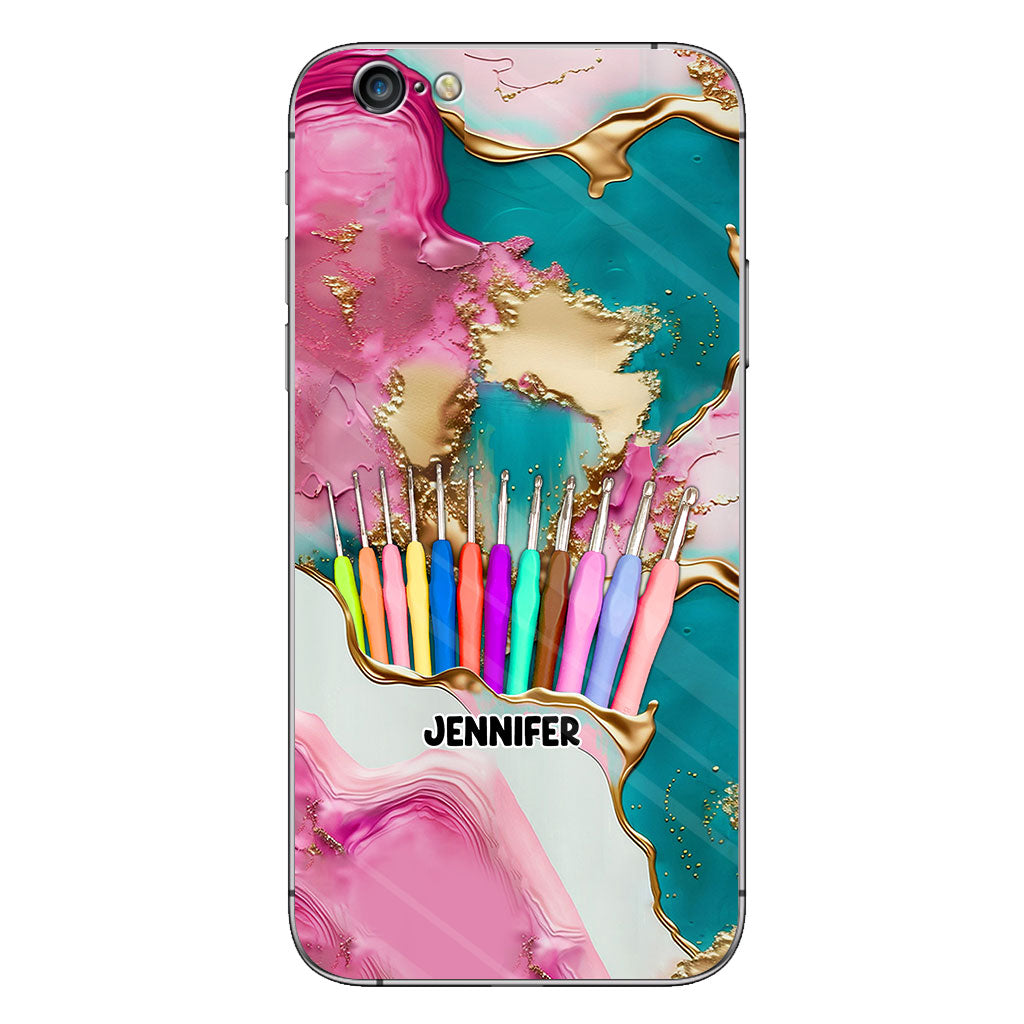 Love Crocheting - Personalized Crocheting Phone Case