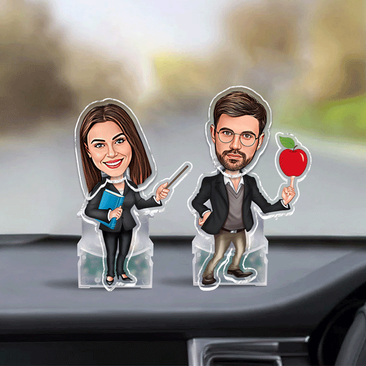 Funny Photo Figure - Personalized Teacher Custom Shaking Head