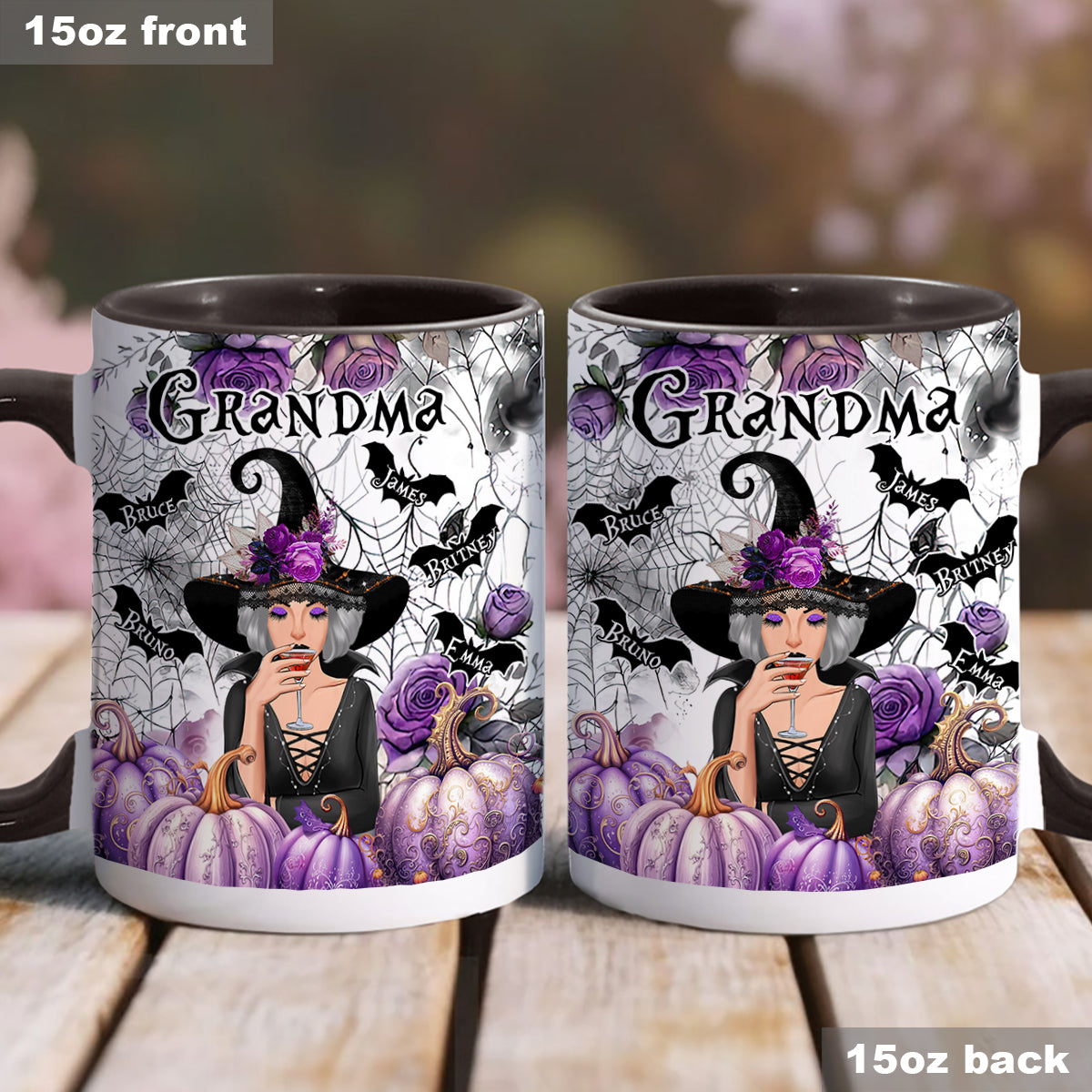 Mug personnalisé « Grand-mère Sorcière »