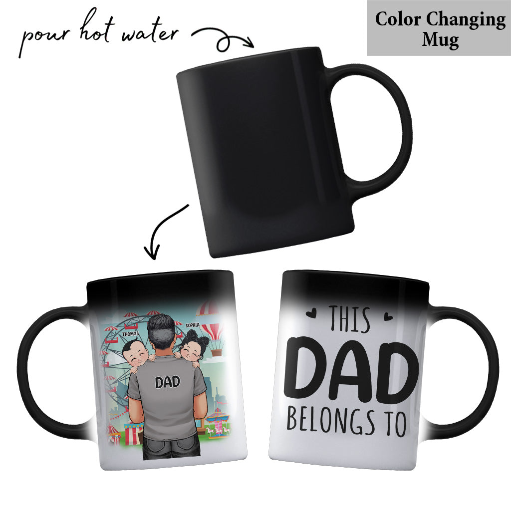 Meilleur papa du monde - Cadeau pour papa, grand-père, oncle, mari - Mug personnalisé