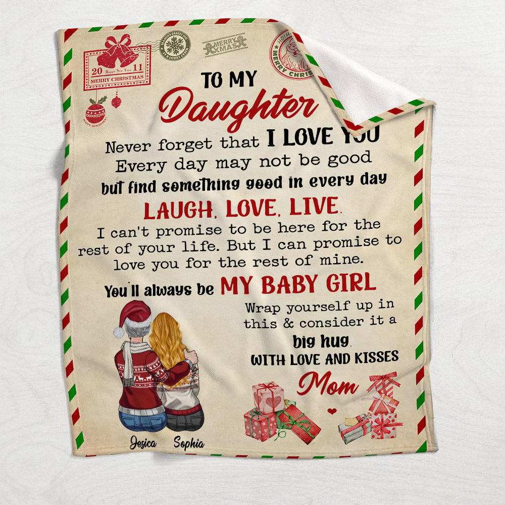 N'oublie jamais que je t'aime - Couverture personnalisée pour ma fille