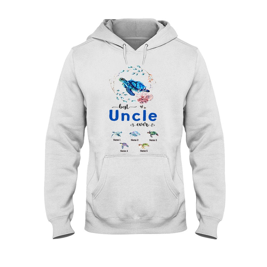 Meilleure mamie du monde - Cadeau tortue pour grand-mère, grand-père, maman, papa, oncle, tante - T-shirt et sweat à capuche personnalisés