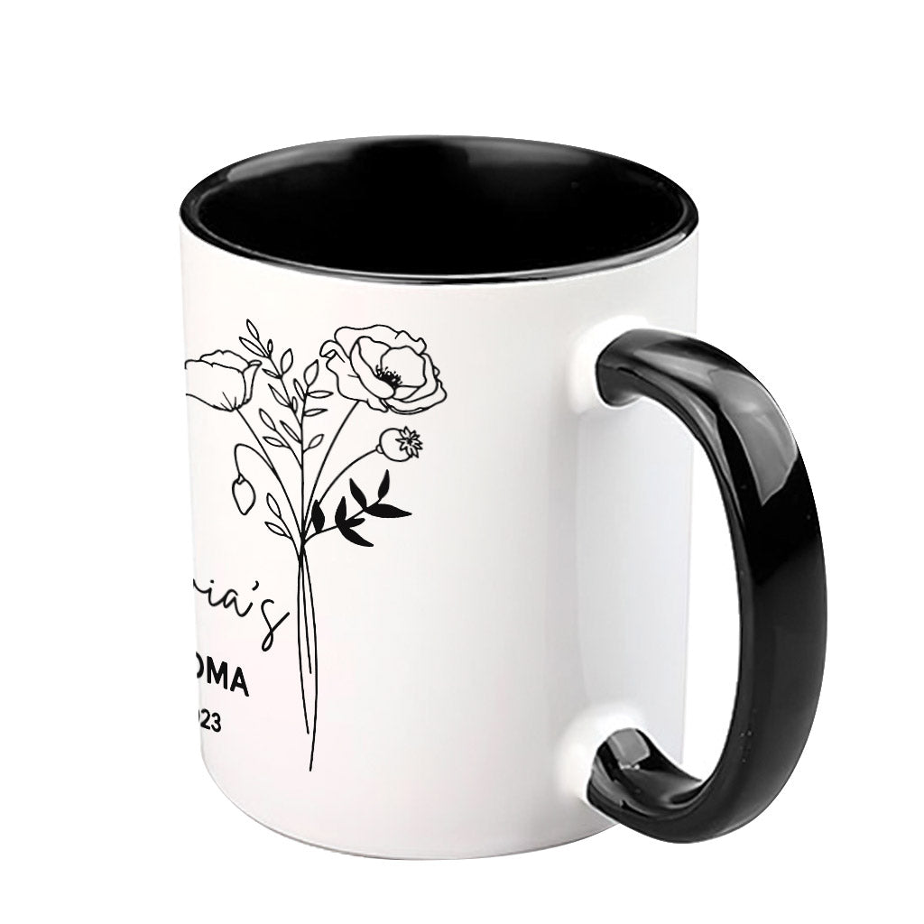 Promue grand-mère - Cadeau pour grand-mère - Mug personnalisé