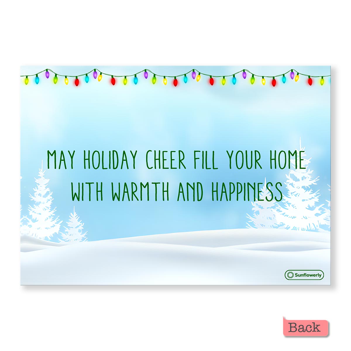 Joyeux Noël - Carte de vœux familiale personnalisée