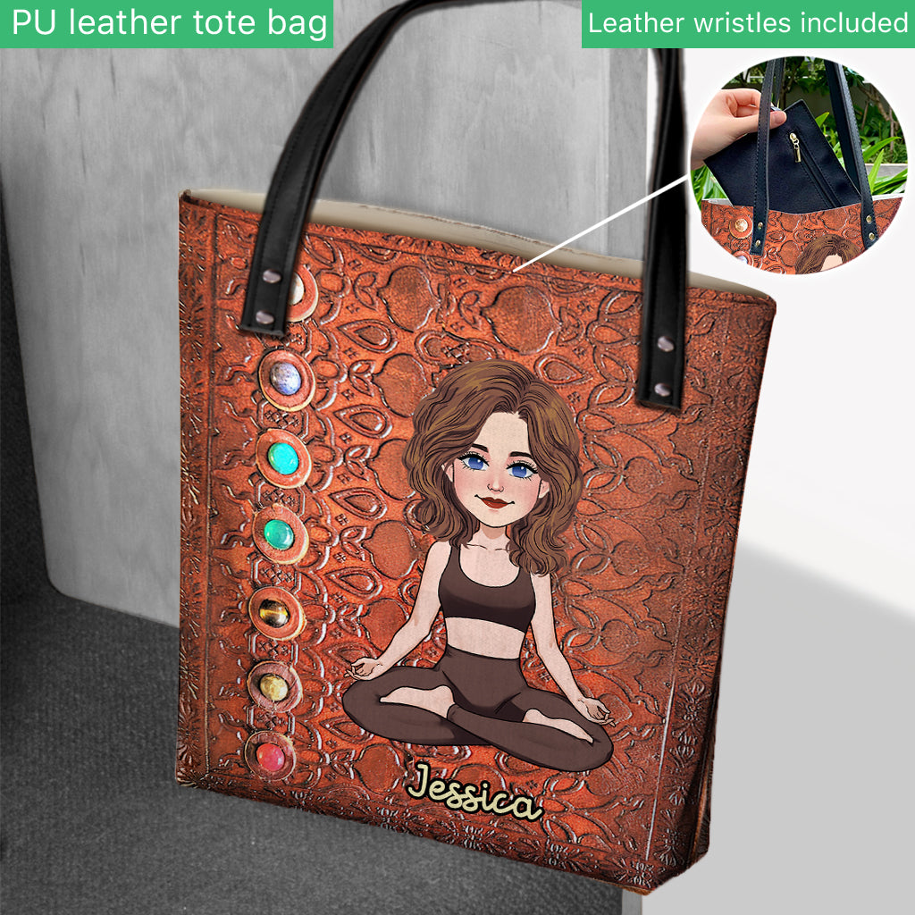 Namaste - Sac fourre-tout de yoga personnalisé