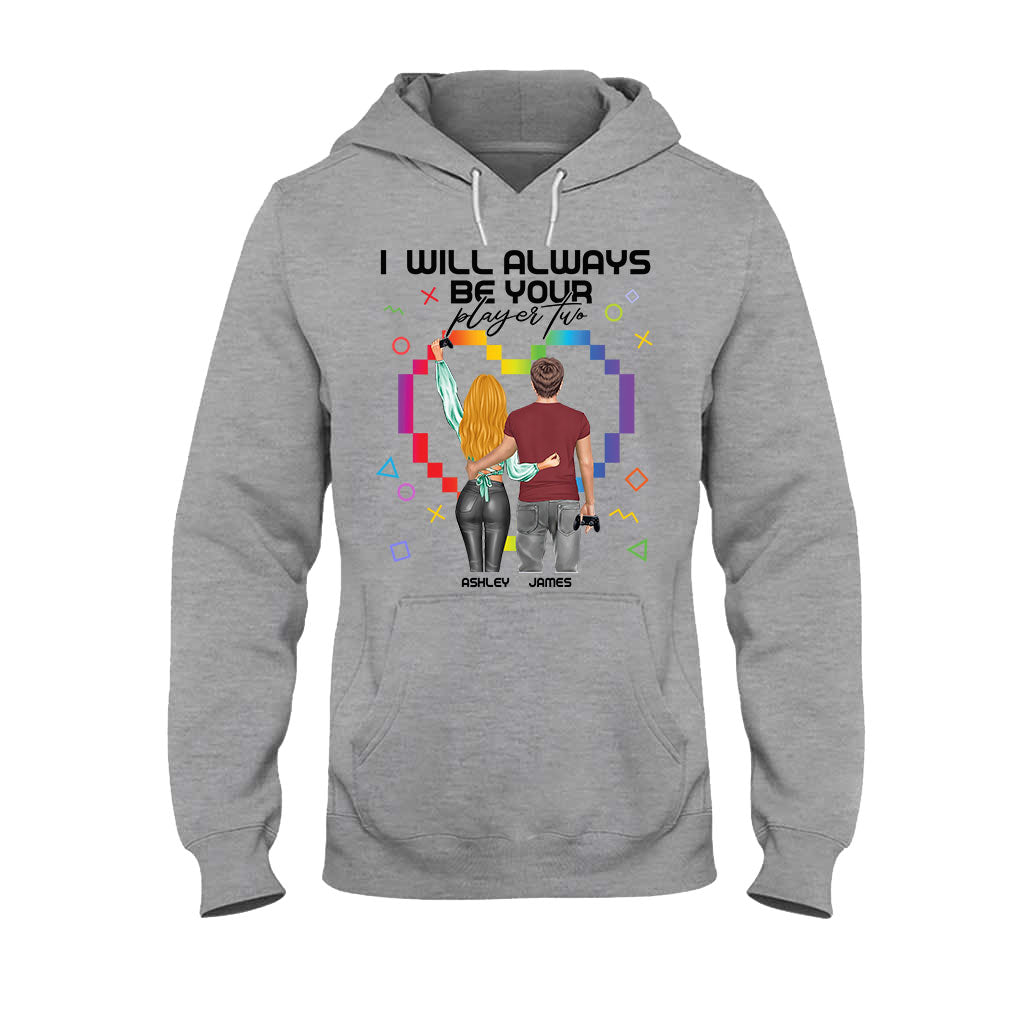 I Will Always Be Your Player Two - Personalized Video Game T-shirt And Hoodie
