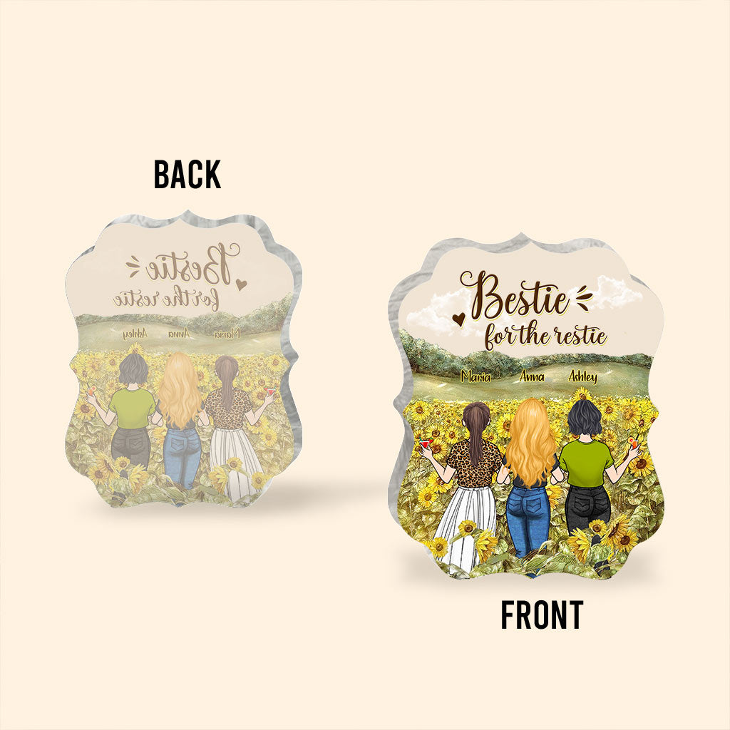 Meilleure amie pour toujours - Cadeau pour sa meilleure amie - Plaque acrylique personnalisée.