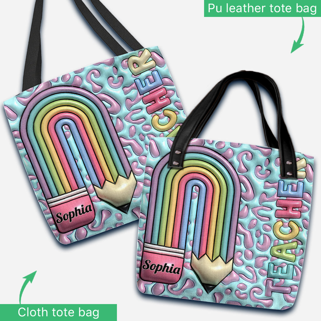 Vie d'enseignant - Sac fourre-tout personnalisé pour enseignants