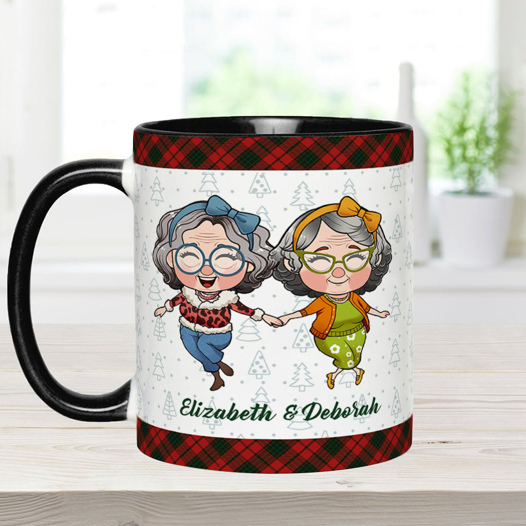 Mug personnalisé « Les vieilles dames qui sèment la pagaille » pour meilleure amie