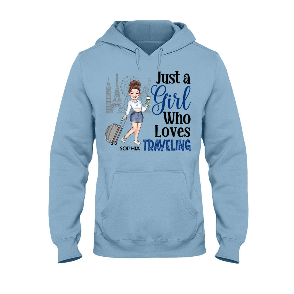 Juste une fille qui adore les croisières - T-shirt et sweat à capuche personnalisés pour les croisières