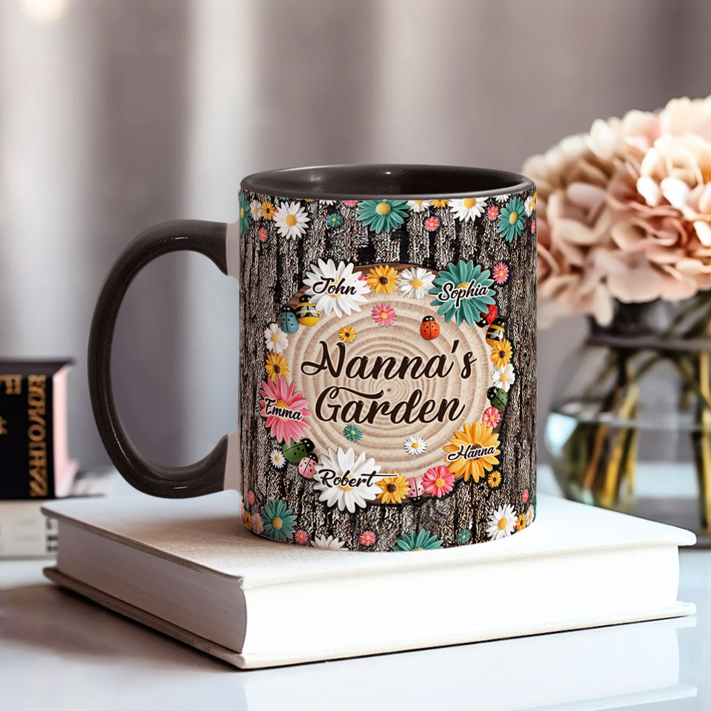 Mug personnalisé « Le jardin de mamie »