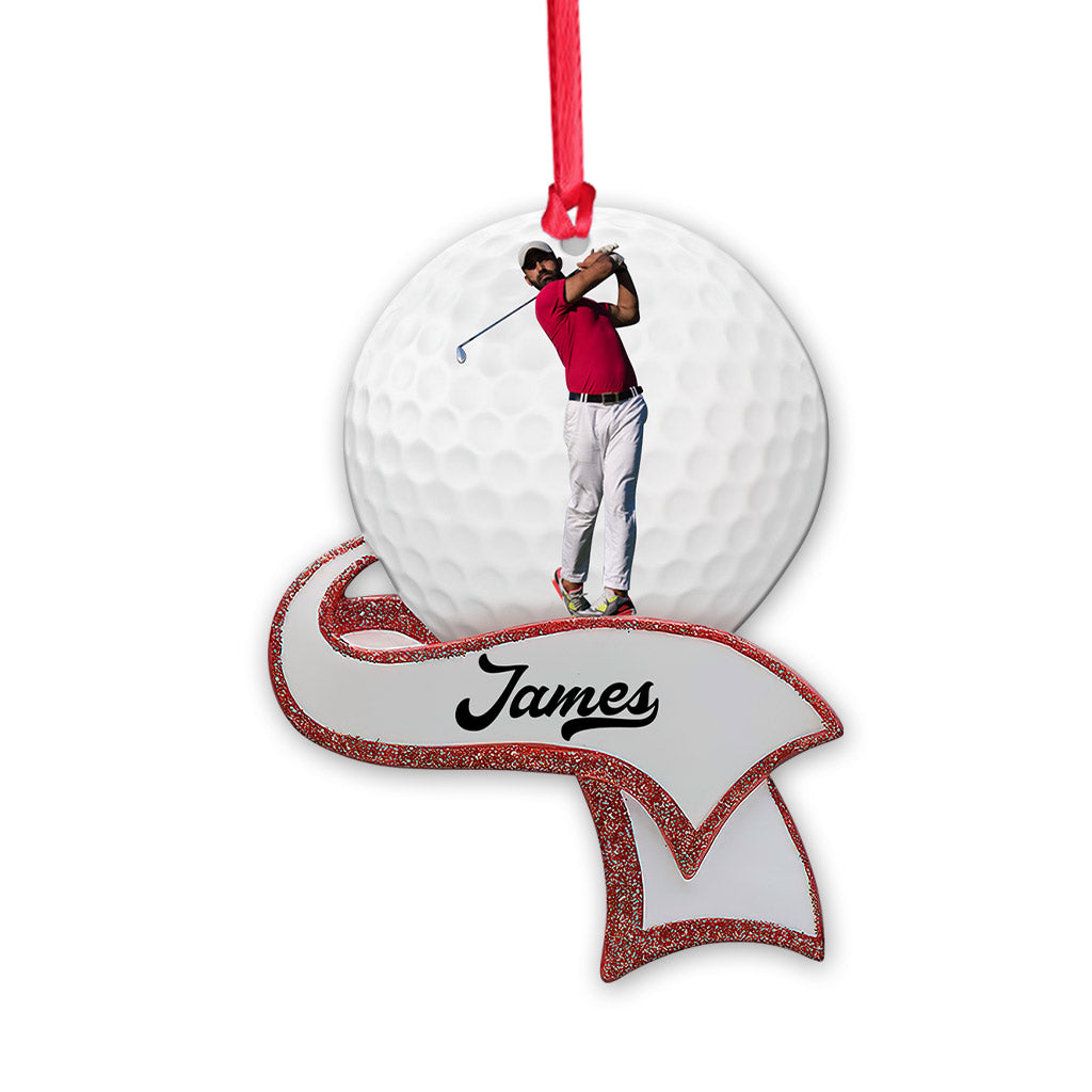 Golf Lover - Personalized Golf Ornament