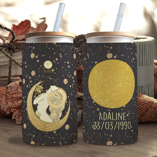 Signe du zodiaque - Horoscope personnalisé en verre