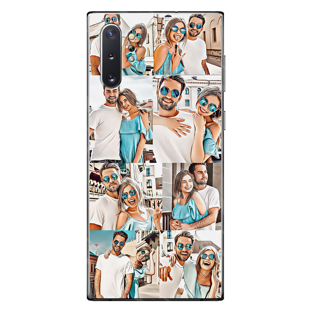 Cartoonize Photos Collage - gift for boyfriend, girlfriend, husband, wife - Personalized Phone Case