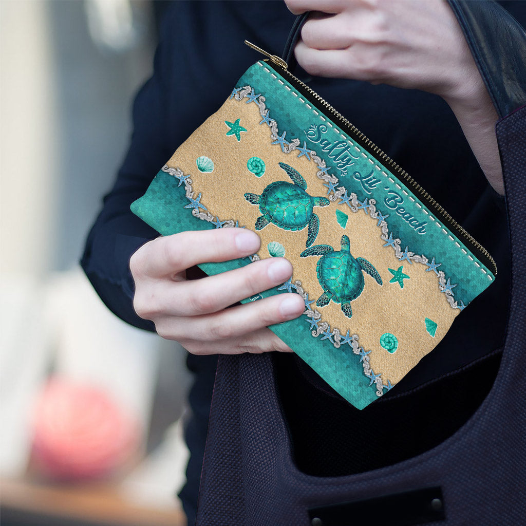 Salty Lil' Beach - Pochette tortue personnalisée