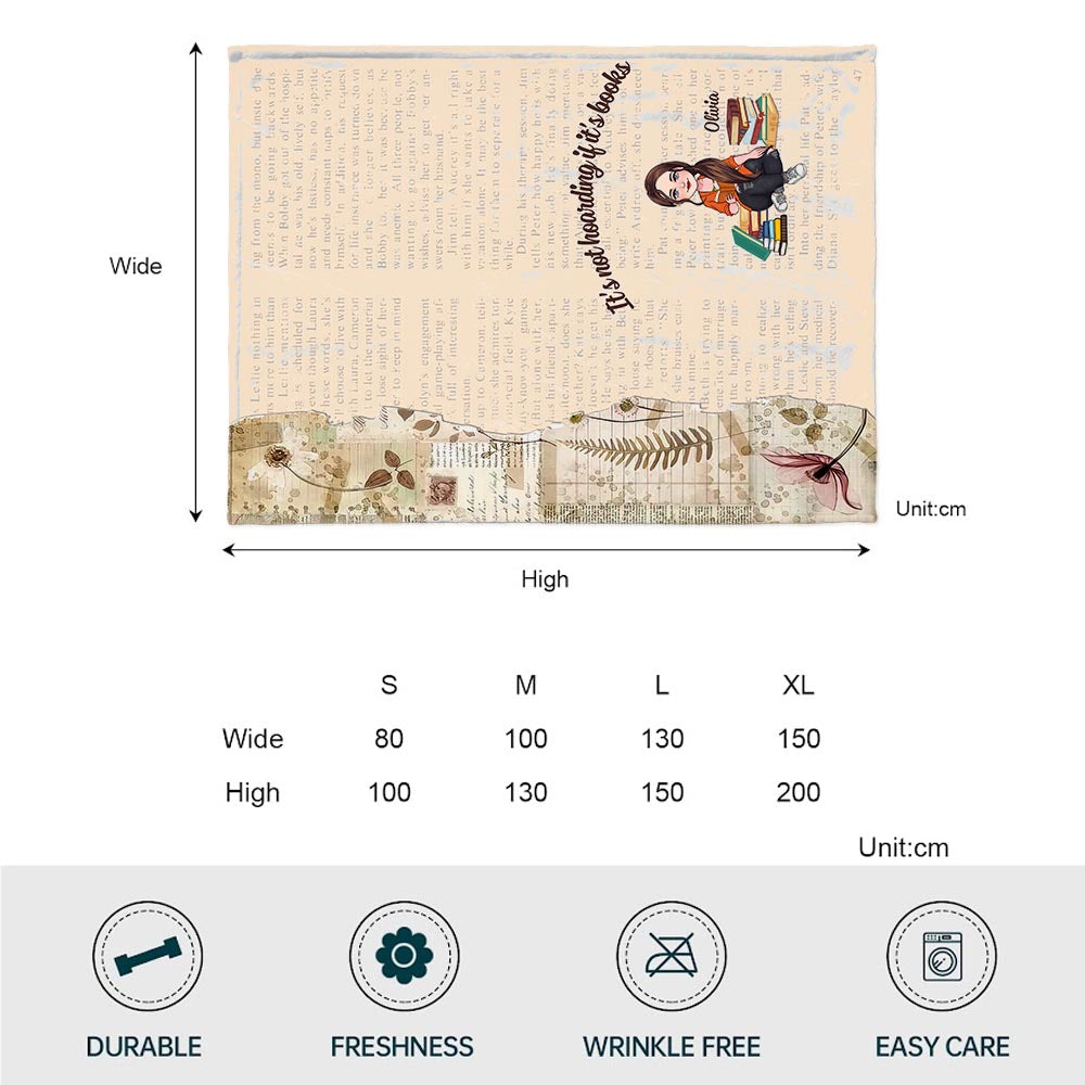 Voici ma couverture de lecture - Cadeau de lecture pour maman, fille, petite amie, épouse - Couverture personnalisée