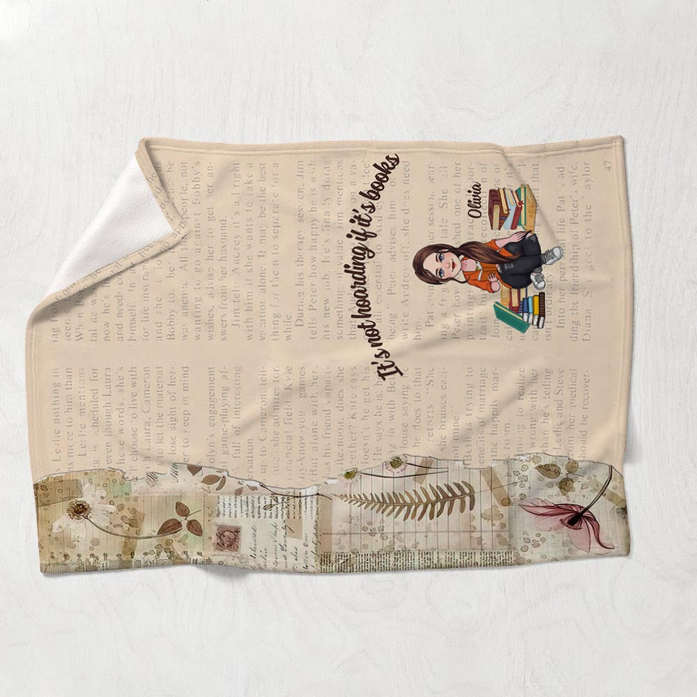 Voici ma couverture de lecture - Cadeau de lecture pour maman, fille, petite amie, épouse - Couverture personnalisée