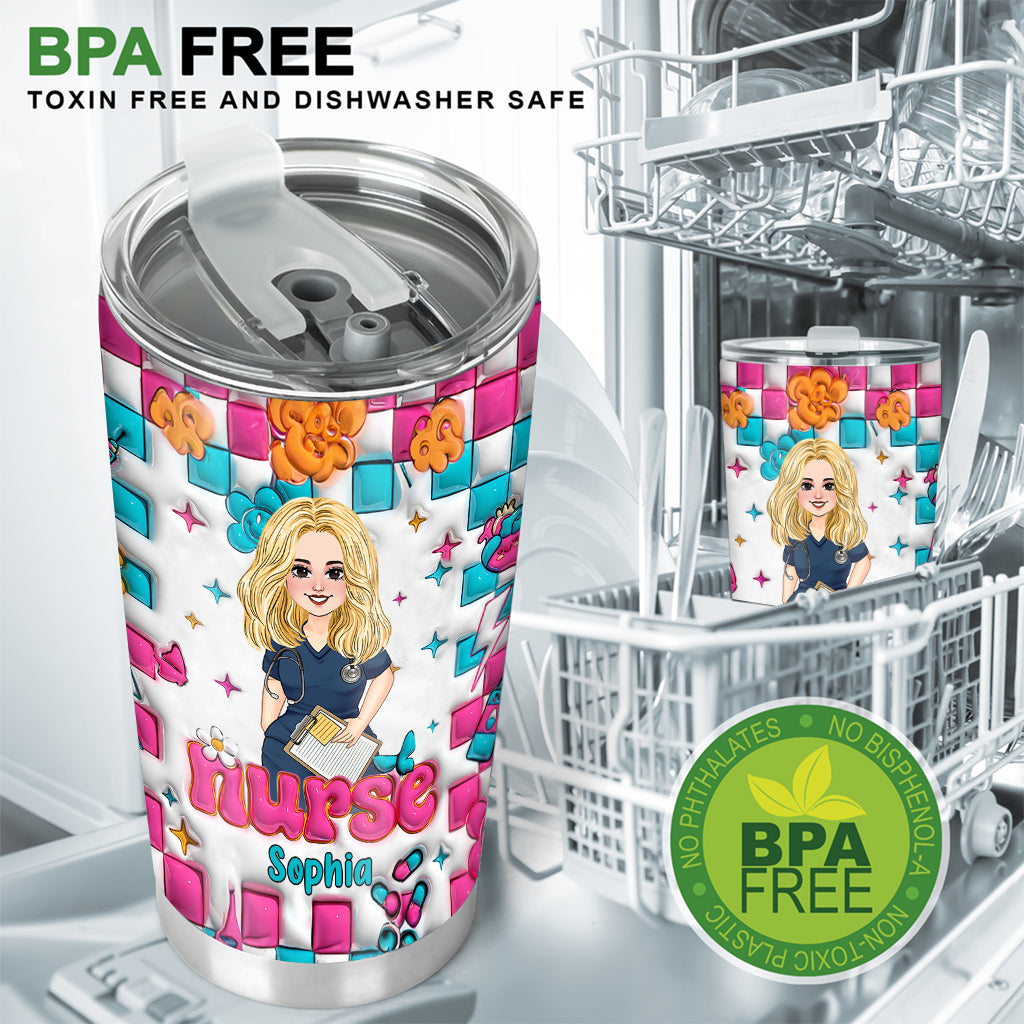 Vie d'infirmière - Gobelet personnalisé pour infirmière