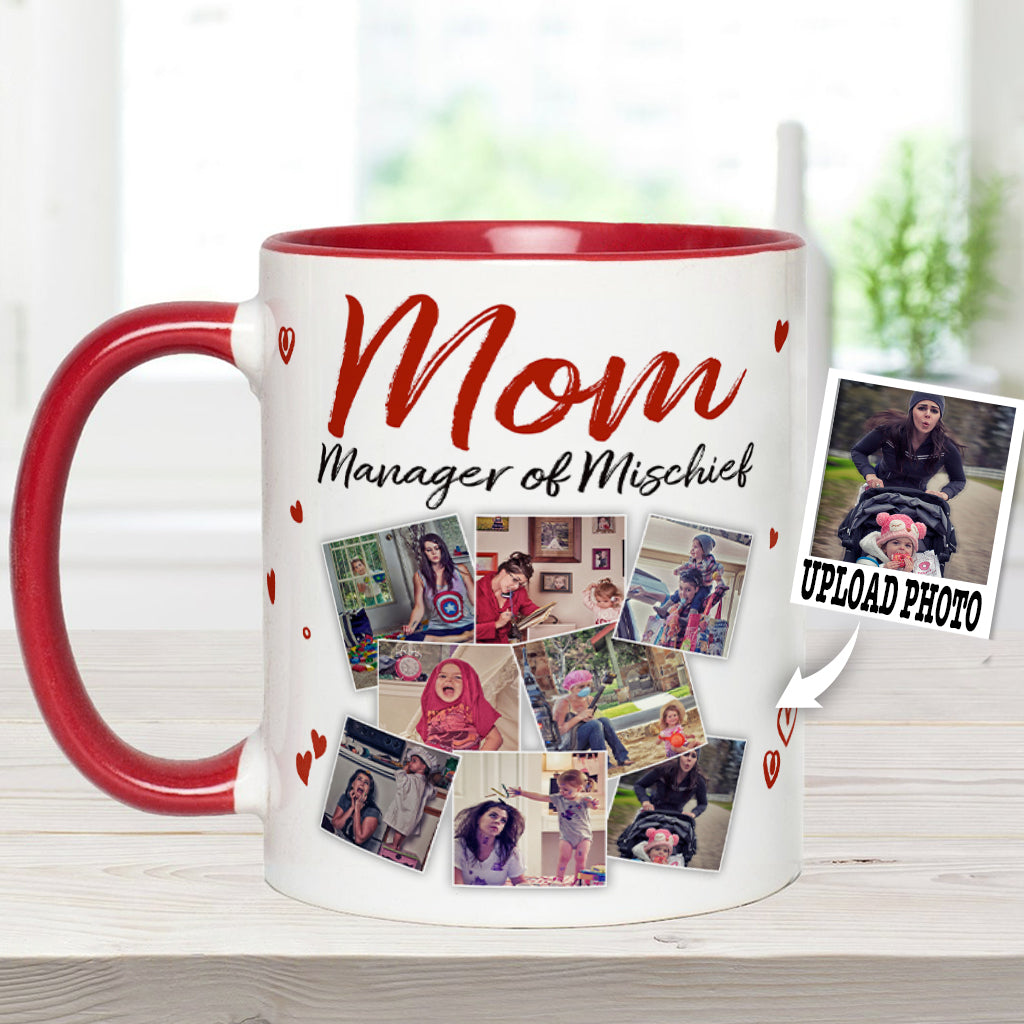 Mug personnalisé « Maman, la reine des bêtises »
