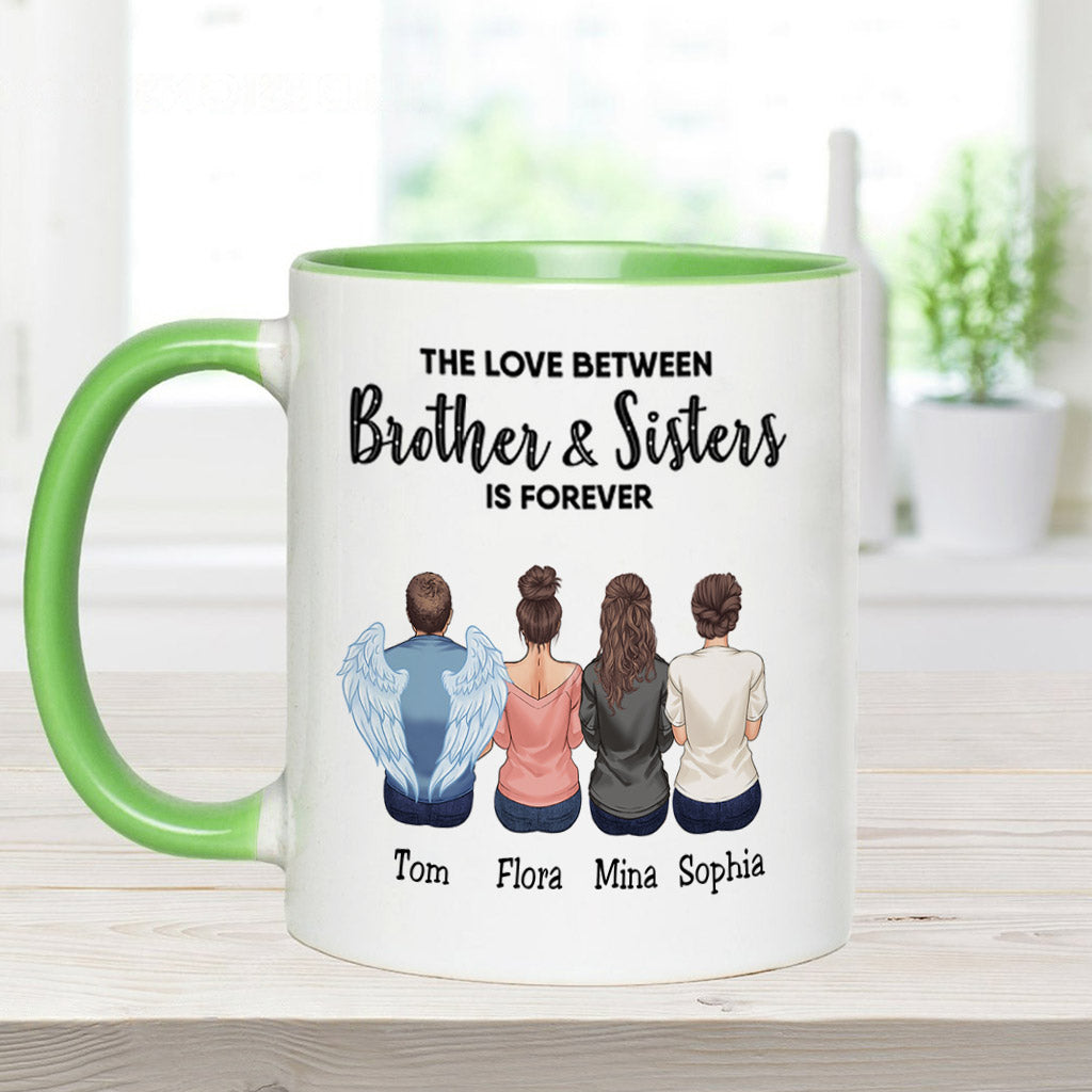 La famille, c'est pour toujours - Mug personnalisé « Famille pour toujours »