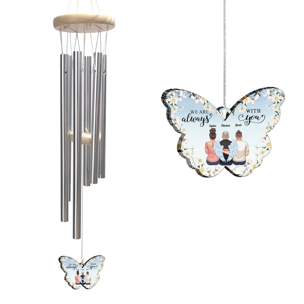 I'm Always With You - Personalized Memorial Wind Chime