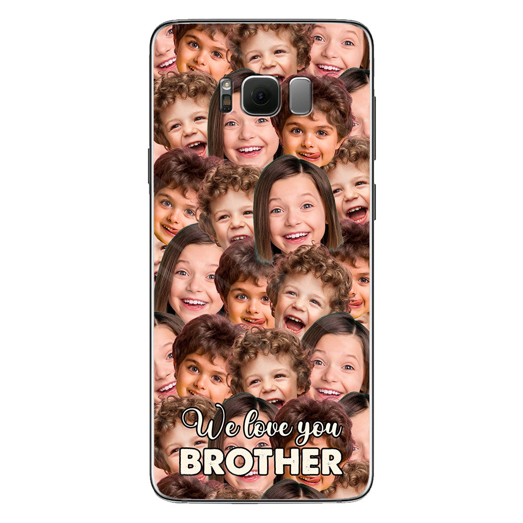 Je t'aime papa - Cadeau pour papa, grand-mère, grand-père, maman, oncle, tante, frère, sœur, fils, fille, petite-fille, petit-fils, mari, femme, petit ami, petite amie - Coque de téléphone personnalisée