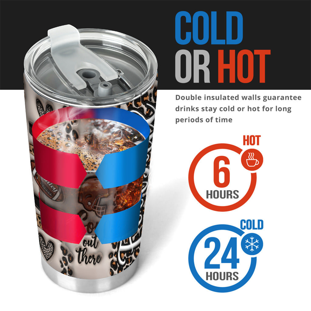 That's My Son - Personalized Football Tumbler