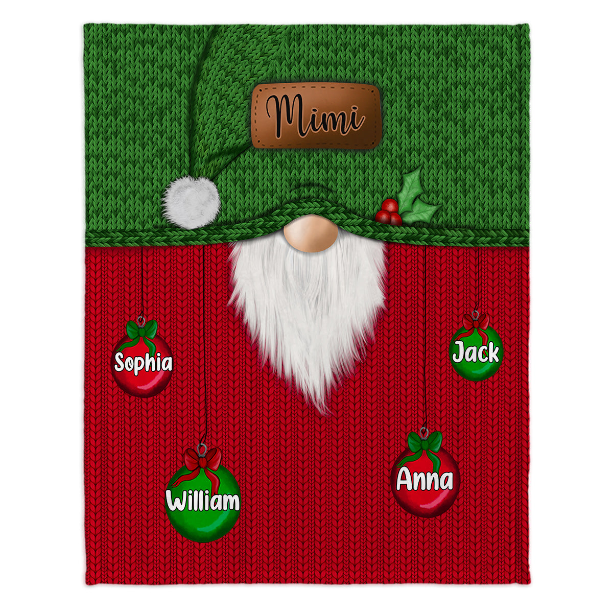 Meilleure grand-mère du monde - Couverture personnalisée pour grand-mère