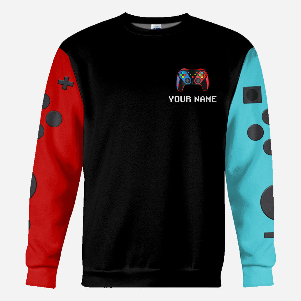 J'ai mis mon jeu en pause pour être ici - T-shirt personnalisé inspiré des jeux vidéo