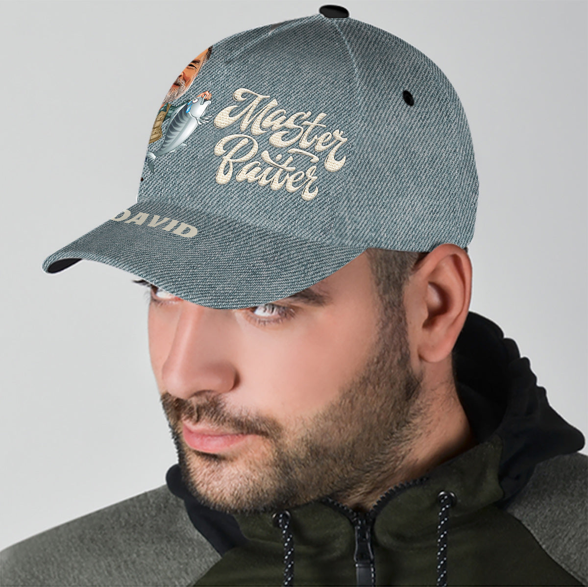 Casquette de pêche classique personnalisée Master Baiter