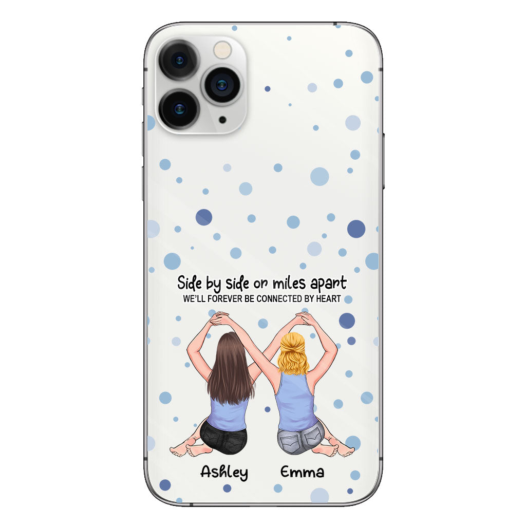 Meilleure amie pour toujours - Cadeau pour sa meilleure amie - Coque de téléphone transparente personnalisée