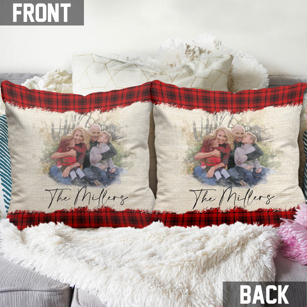 Coussin décoratif familial personnalisé « This Is Us »