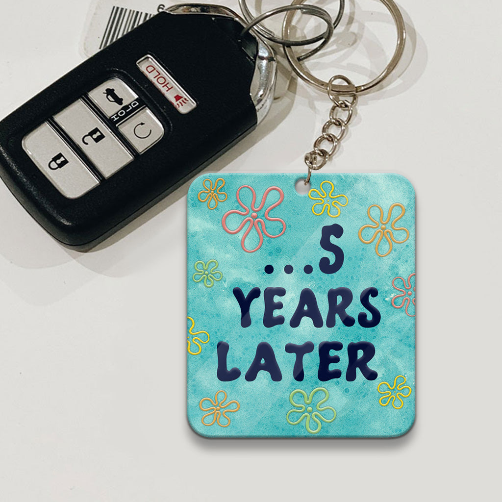 Years Later - Personalized Couple Keychain
