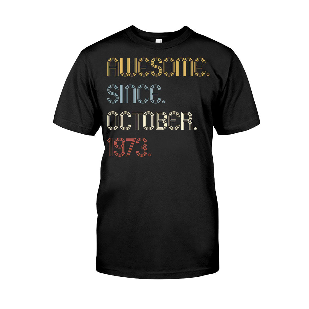 Awesome Since - Personalized Birthday T-shirt And Hoodie