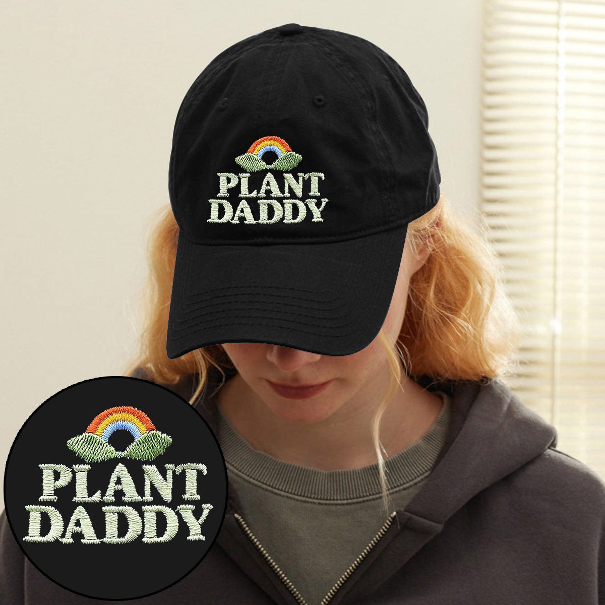 Papa/Maman/Dame des Plantes - Casquette classique brodée personnalisée pour le jardinage