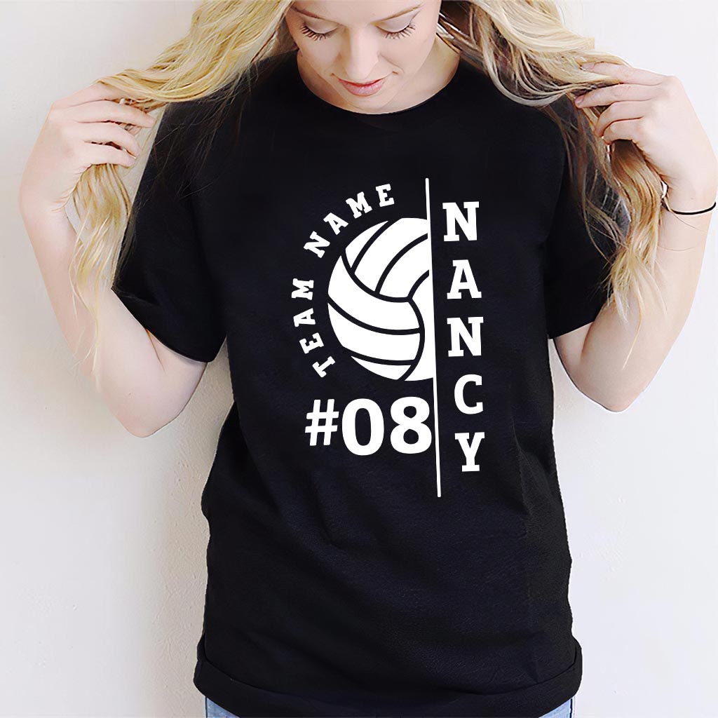 J'adore le volley-ball - T-shirt et sweat à capuche de volley-ball personnalisés