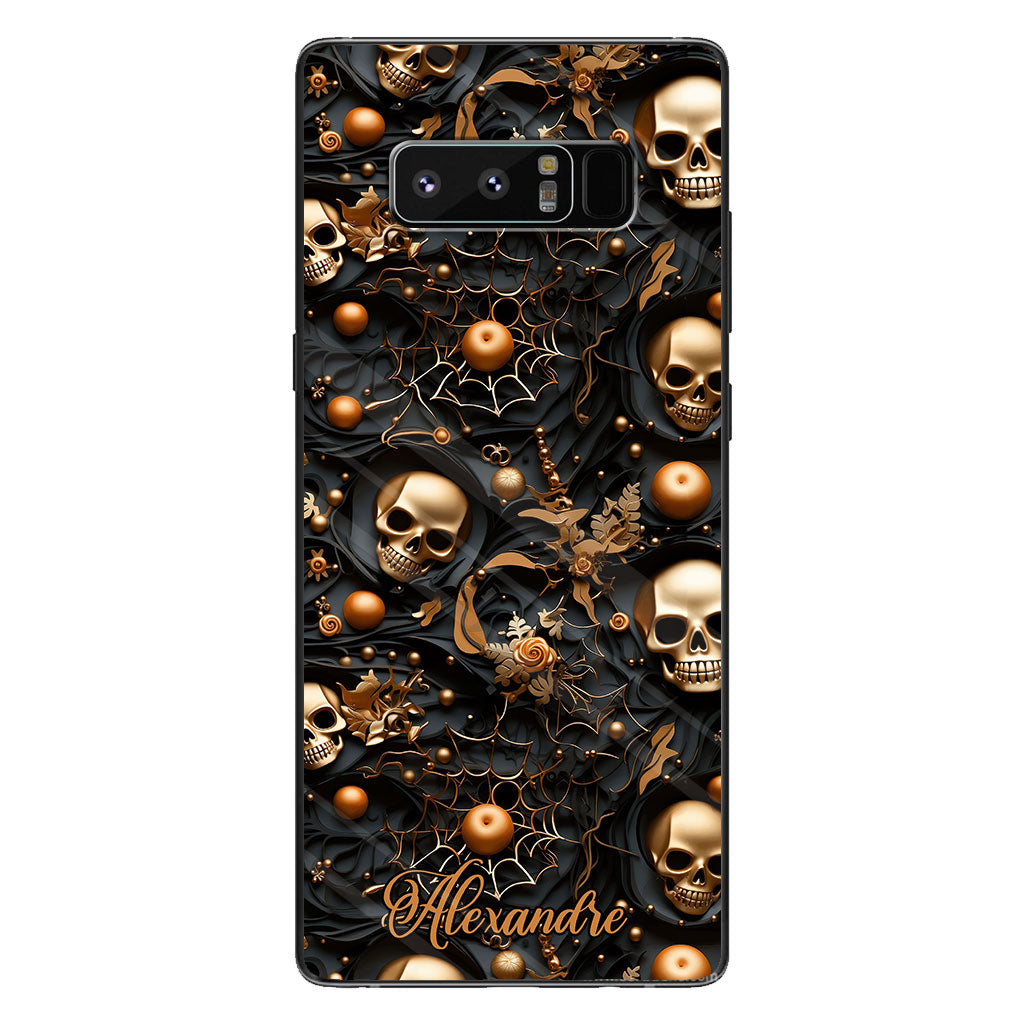 Gold Skull - Personalized Skull Phone Case